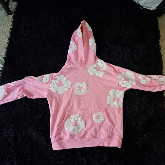 PINK DENIM TEARS HOODIE